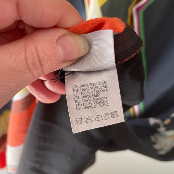 Preen Line Asymmetrical Midi Floral Dress Size XS - Picture 10 of 11